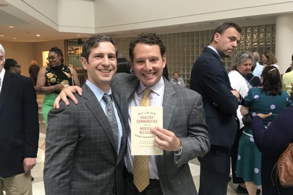 Charm City Dream came out with us to celebrate the release of MGG co-director Dr.Panagis Galiatsatos' new book called "Building Healthy Communities Through Medical-Religious Partnerships"!