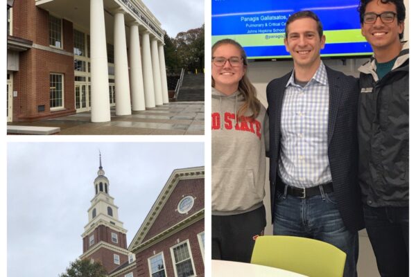 Co-director Panagis Galiatsatos visited Berea College to give a talk about MGG and a new internship collaboration started by 2018 summer intern Amber Follin, pictured left.